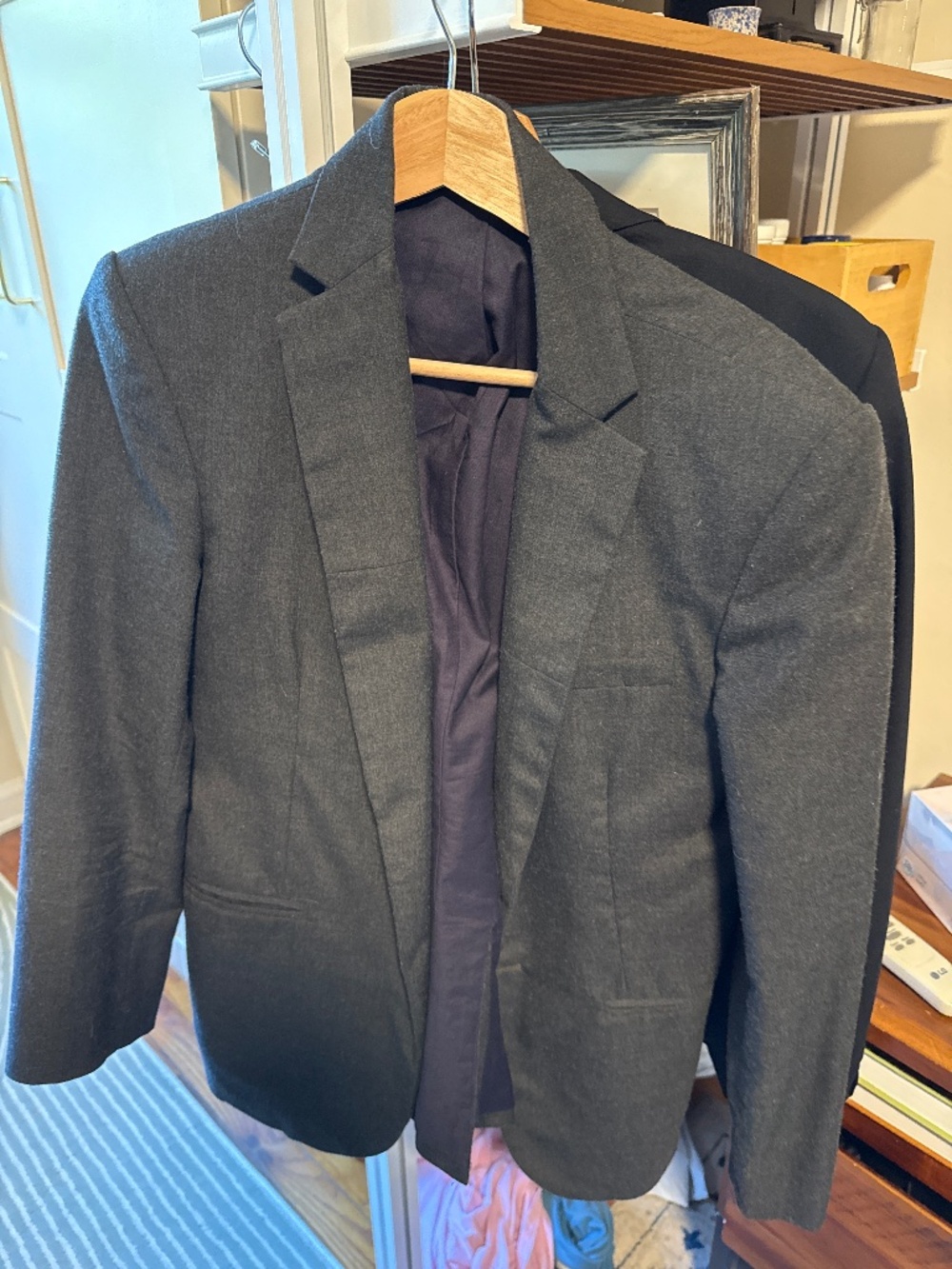 Made in NY. Opening Ceremony Gray Blazer
